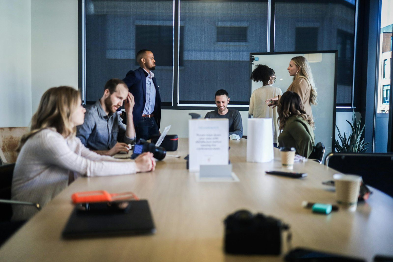 Project manager leading a delivery planning session